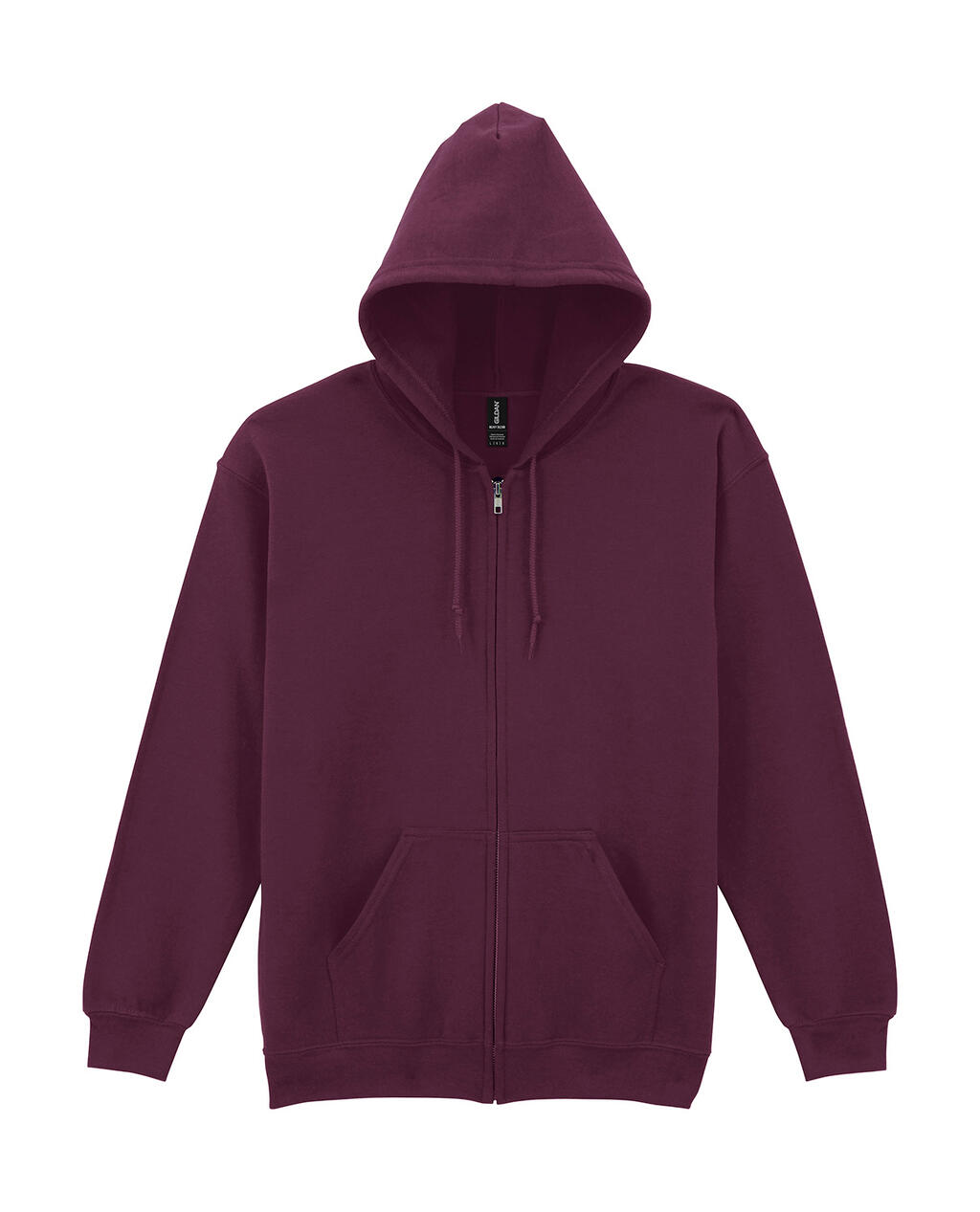 Heavy Blend™ Kapuzenpullover für Erwachsene mit durchgehendem Reißverschluss - 445 - Kastanienbraun