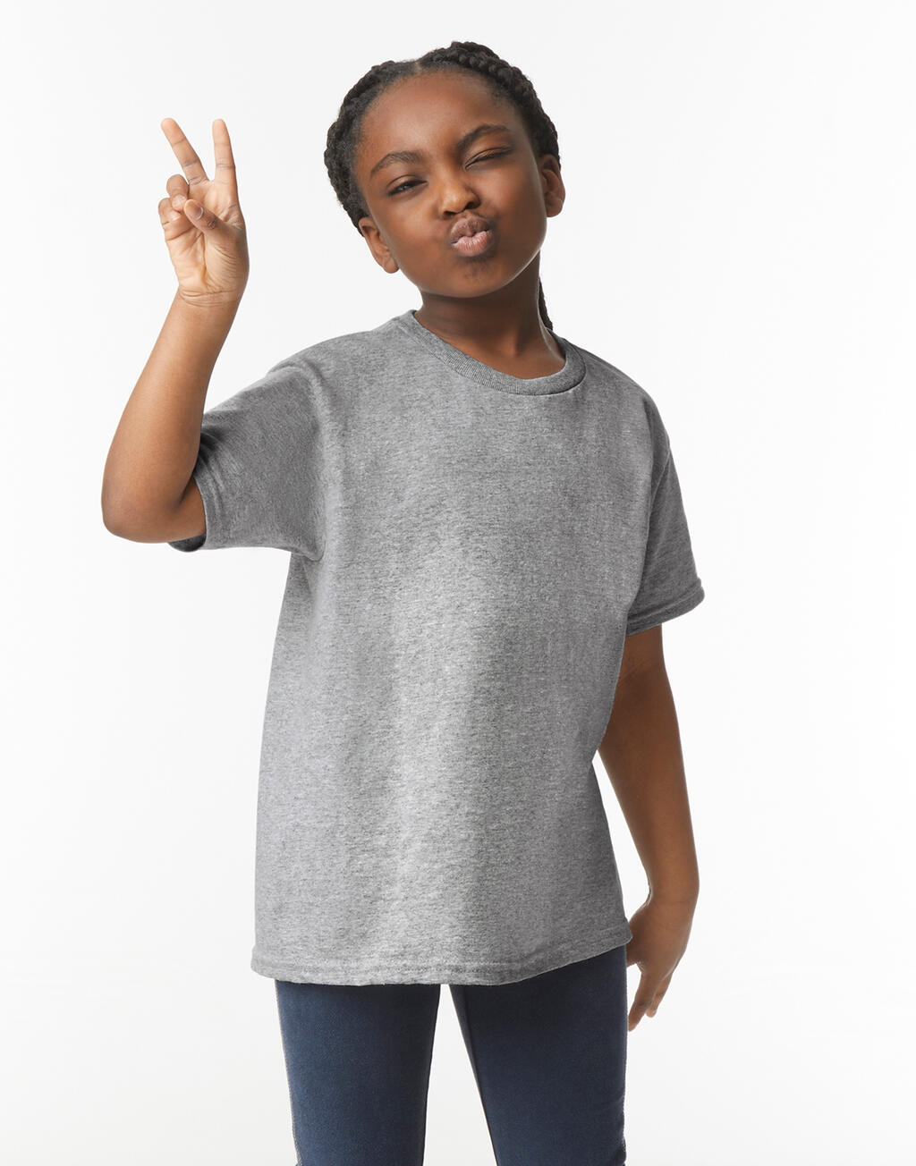 Heavy Cotton™ Jugend-T-Shirt - 109 - Carolina Blue
