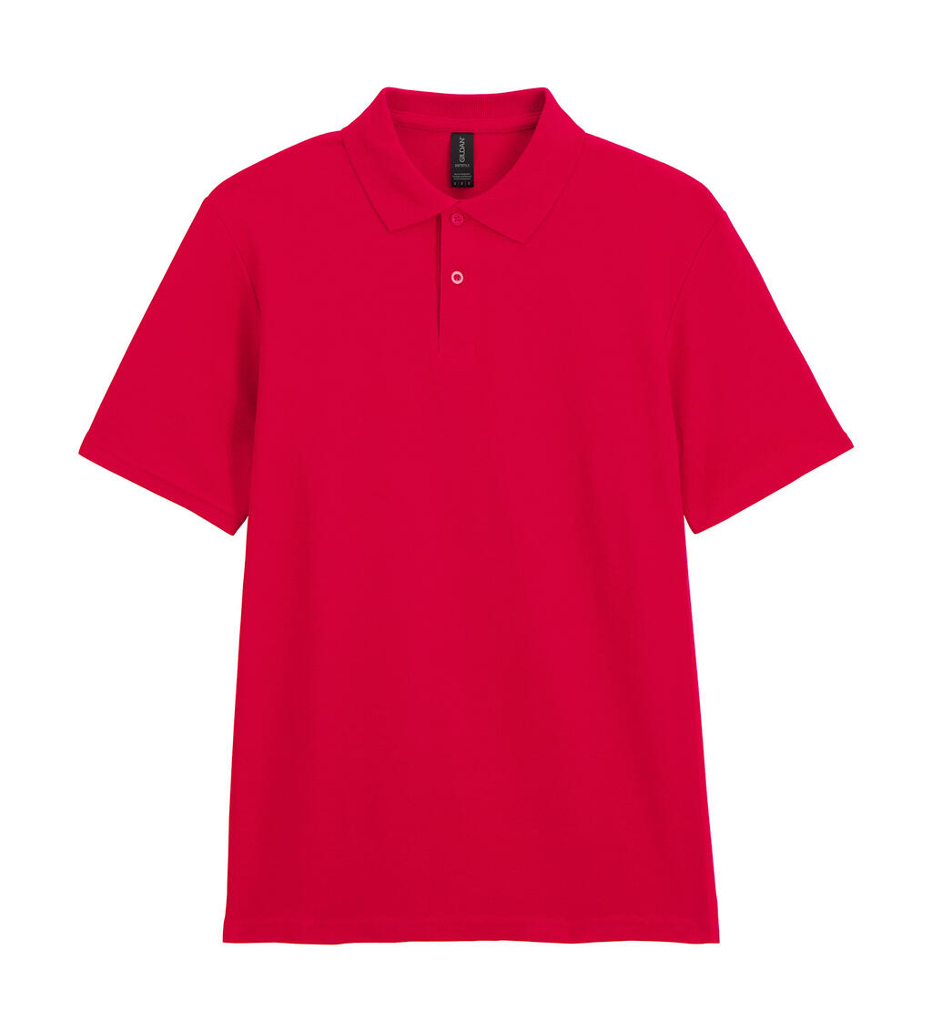 Softstyle® Piqué-Polo für Erwachsene - Rot