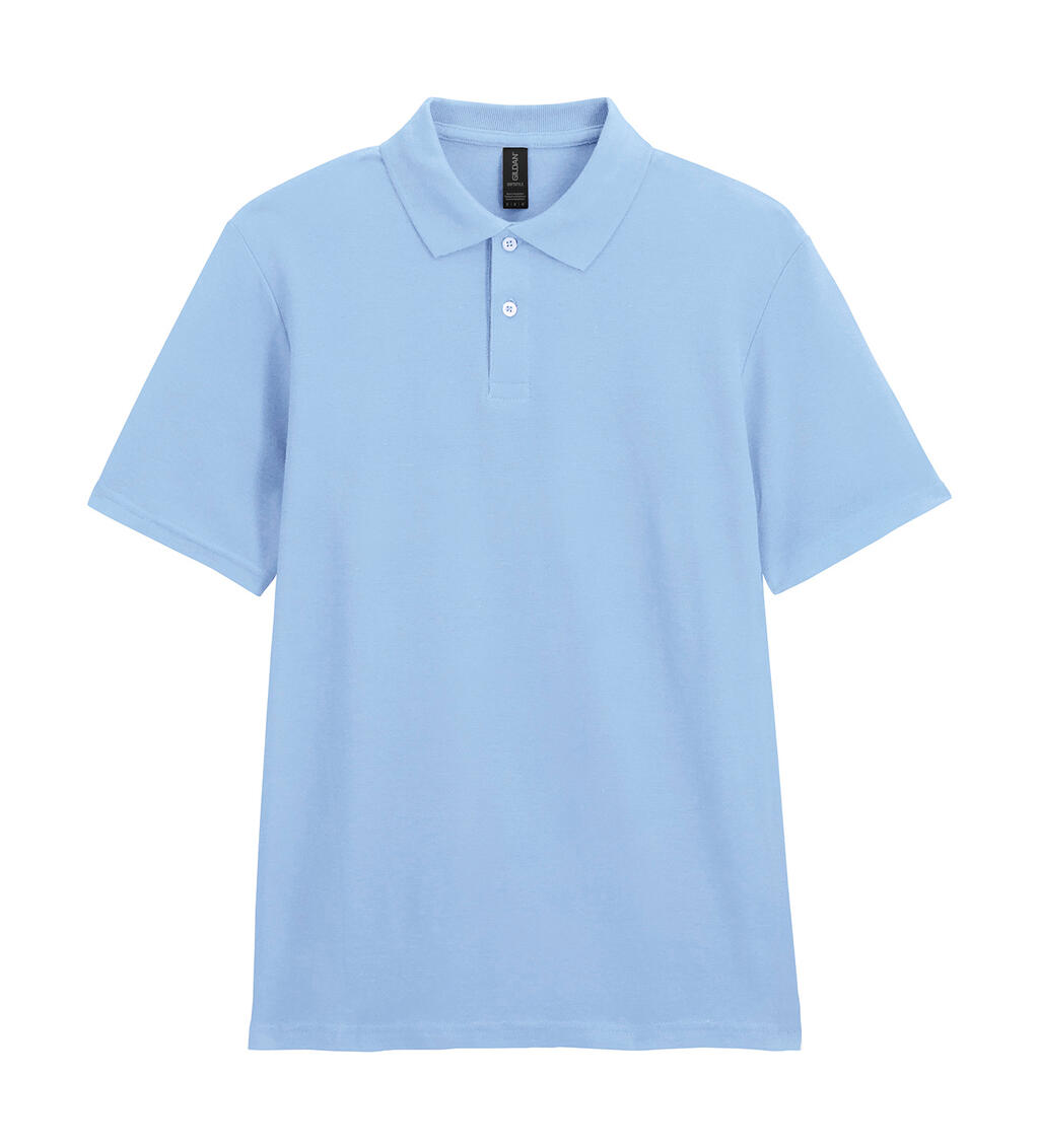 Softstyle® Piqué-Polo für Erwachsene - Hellblau