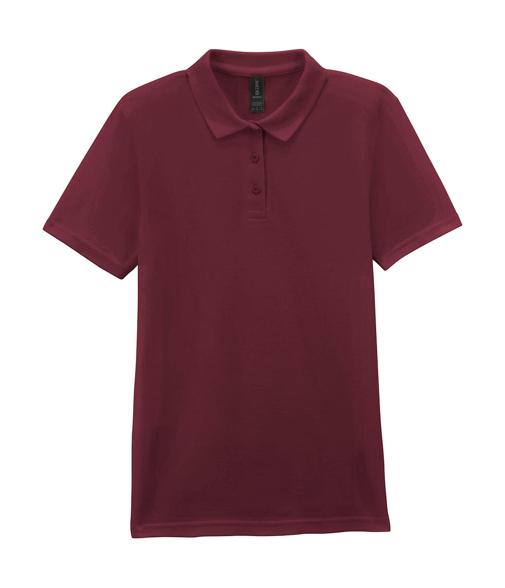 Softstyle® Piqué-Polo für Erwachsene - 445 - Kastanienbraun