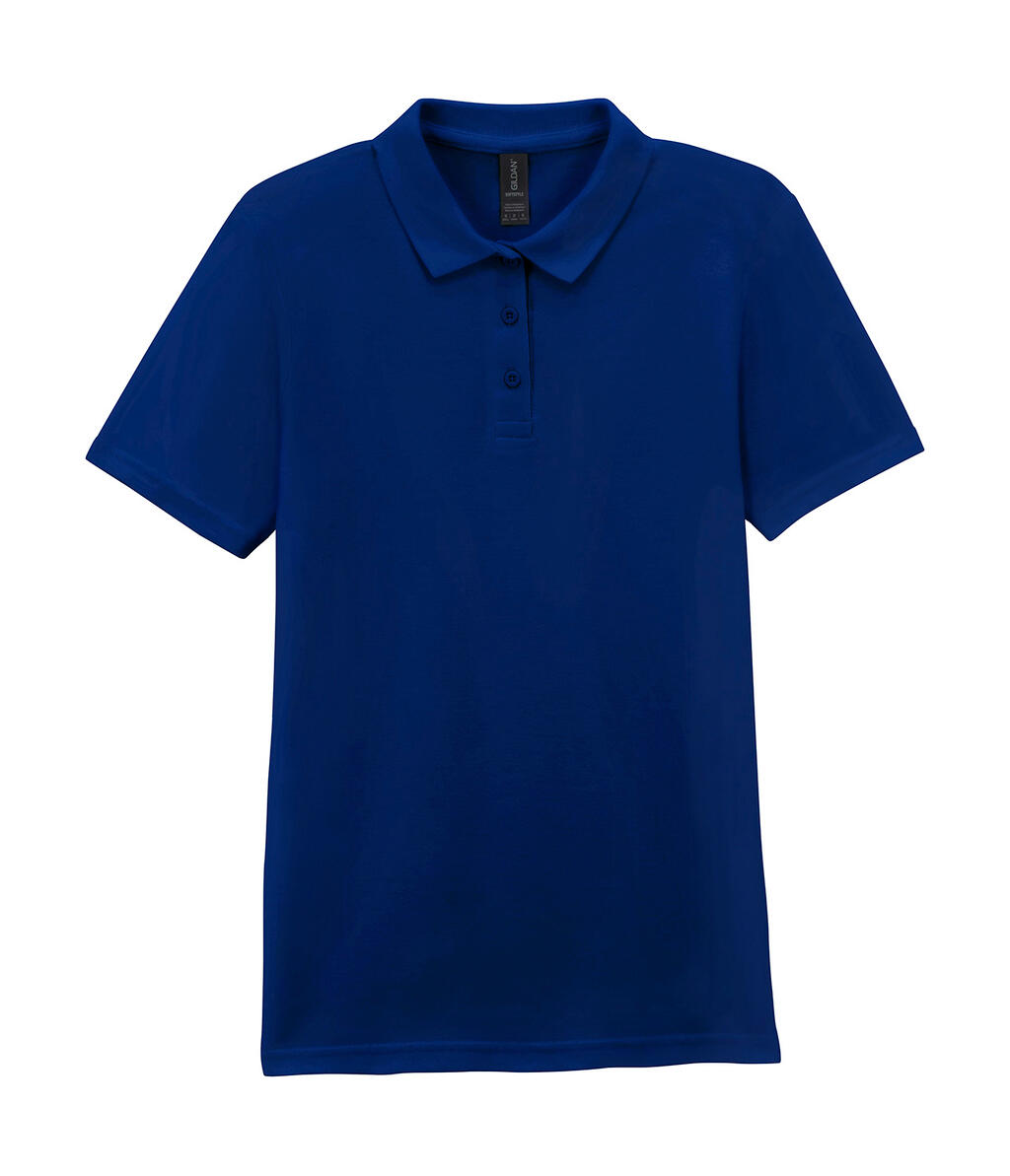 Softstyle® Damen-Piqué-Polo - Marine