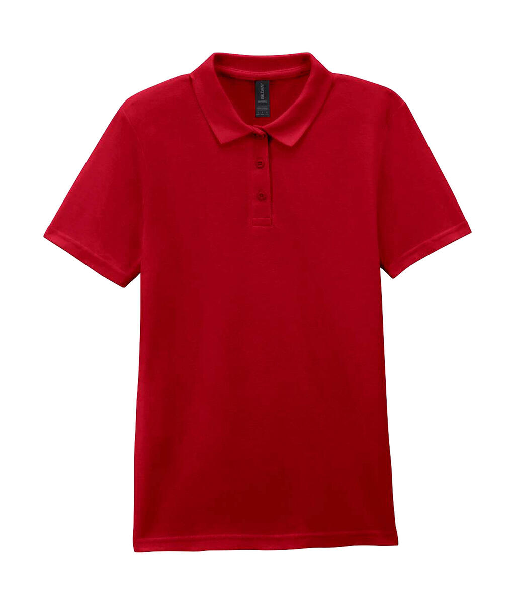 Softstyle® Damen-Piqué-Polo - 194 - Kirschrot