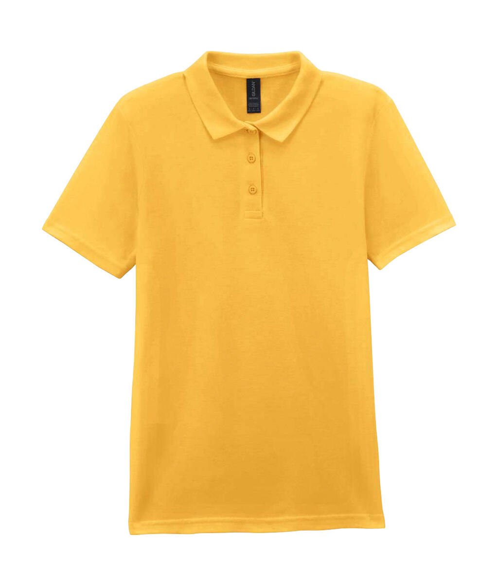 Softstyle® Damen-Piqué-Polo - Gänseblümchen