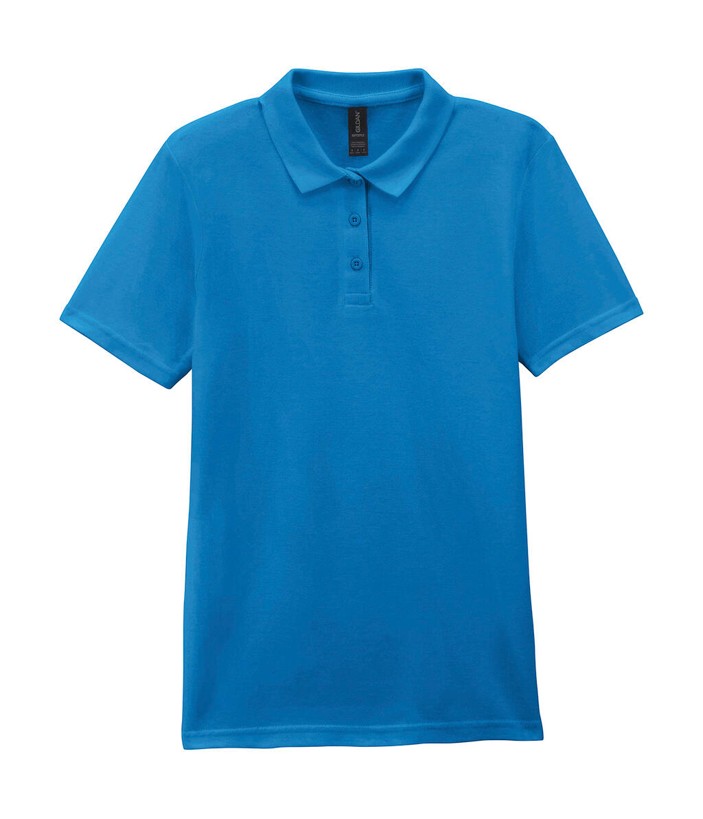 Softstyle® Damen-Piqué-Polo - 329 - Saphir
